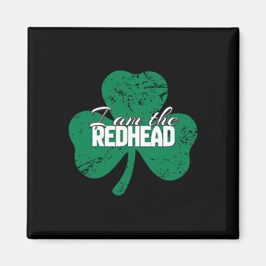 St. Patricks Day Lustig Irisch Ich Bin Der Rotscho Magnet (Vorne)