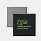 St Patricks Day Lustige Irische Feck-Definition Fü Magnet (Vorderseite/Rückseite)