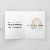 St. Patrick's Day lustiger Cartoon Personalisiert Karte (Innenseite)