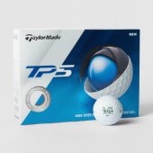 . St. Patrick's Day lustiger Spruch mit Bier Golfball (Verpackung)