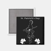 St. Patrick's Day Magnet (Vorderseite/Rückseite)