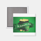 St. Patrick's Day 🍀 Magnet (Vorderseite/Rückseite)