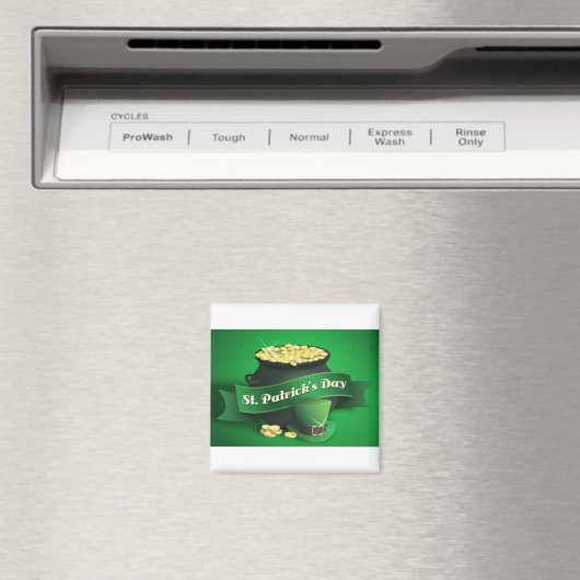 St. Patrick's Day 🍀 Magnet (In Situ (Geschirrspüler))