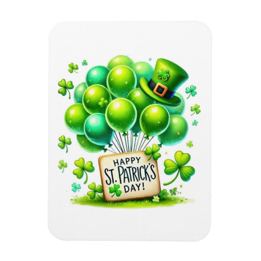 St. Patrick's Day Magnet (Vertikal)