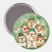 St. Patrick's Day Magnet (Vorderseite/Rückseite)