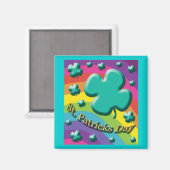 St. Patricks Day Magnet (Vorderseite/Rückseite)