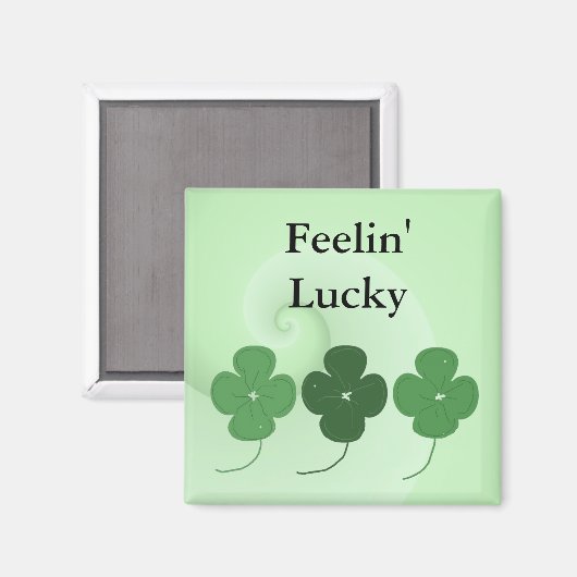 St. Patrick's Day Magnet (Vorderseite/Rückseite)