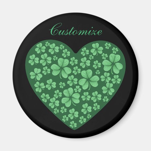St. Patrick's Day Magnet (Vorne)