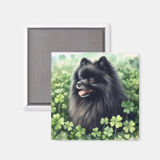 St. Patricks Day Magnet (Vorderseite/Rückseite)