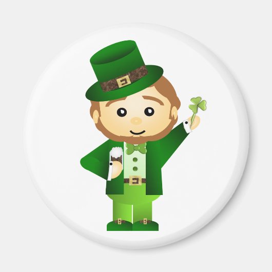 St. Patrick's Day Magnet (Vorne)
