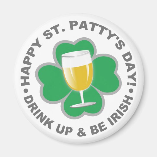 St. Patrick's Day Magnet (Vorne)