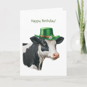 St. Patrick's Day März 17 Geburtstag Karte (Vorderseite)