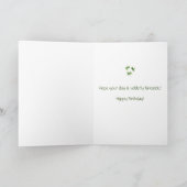 St. Patrick's Day März 17 Geburtstag Karte (Innenseite)