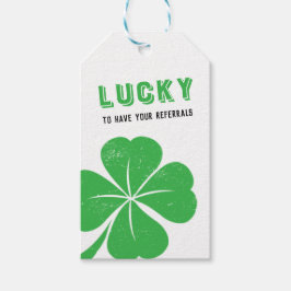 St Patrick's Day März Realtor Pop Geschenkanhänger