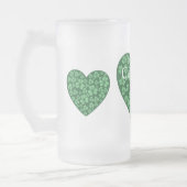 St. Patrick's Day Mattglas Bierglas (Links)