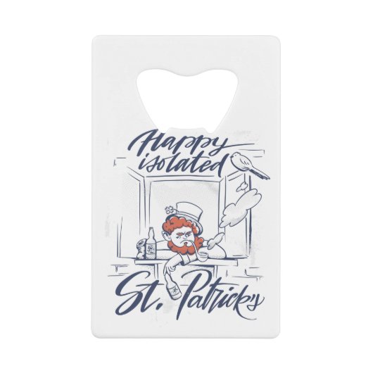 St Patricks Day Meme Geldbeutel Flaschenöffner (Vorderseite)