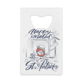 St Patricks Day Meme Geldbeutel Flaschenöffner (Rückseite)