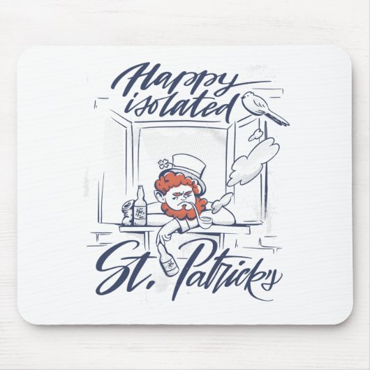 St Patricks Day Meme Mousepad (Vorne)
