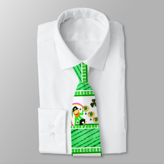 St. Patrick's Day Men Designer Krawatte (Gebunden)