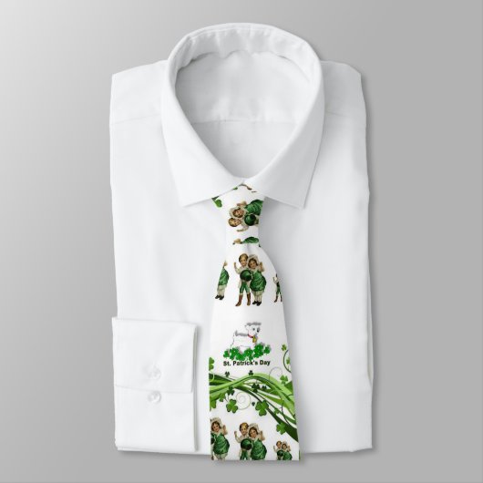 St. Patrick's Day Men Designer Krawatte (Gebunden)