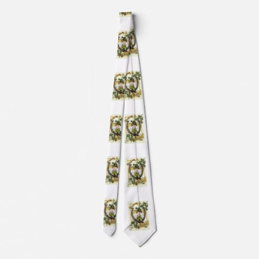 St. Patrick's Day Men Designer Krawatte (Rückseite)