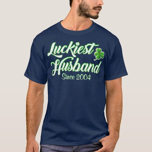 St Patricks Day Men geben Ehejubiläum T-Shirt (Vorderseite)
