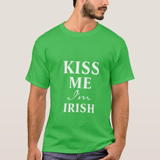St. Patrick's Day Men's T - Shirt (Vorderseite)