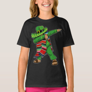 St Patricks Day - Mexican Irish Dabbing T-Shirt