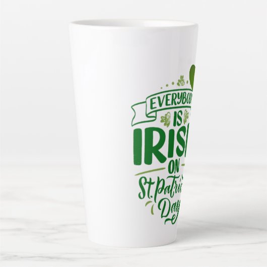 St. Patrick's Day Milchtasse (Vorderseite)