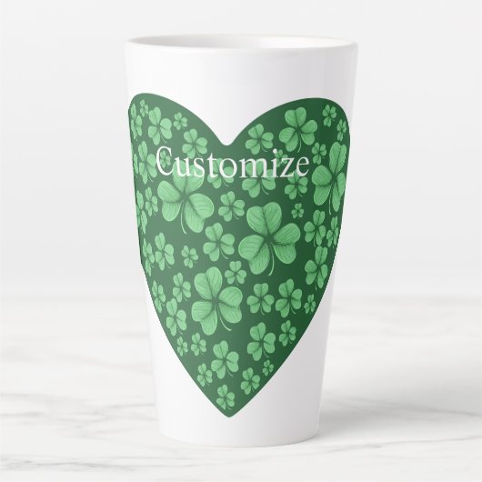 St. Patrick's Day Milchtasse (Vorderseite)
