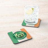 St. Patrick's Day mit einer glücklichen, Mit Augen Getränkeuntersetzer (Rechte Seite)
