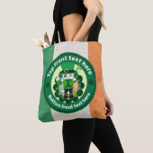 St. Patrick's Day mit einer glücklichen, Mit Augen Tasche (Von Nahem)