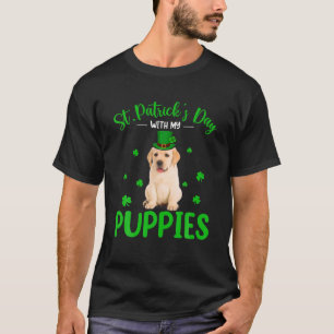 St Patrick's Day mit meinen Welpen St Patrick Lepr T-Shirt