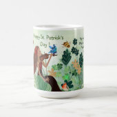 St. Patrick's Day mit Musik Kaffeetasse (Mittel)