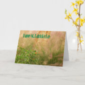 St. Patrick's Day mit Pflanze Karte (Gelbe Blume)