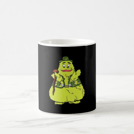 St Patrick's Day mit Uncle O'Grimacey Irish Kaffeetasse (Mittel)