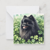 St. Patricks Day Mitteilungskarte (Vorderseite)