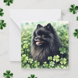 St. Patricks Day Mitteilungskarte
