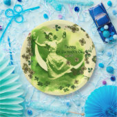 ST. PATRICK'S DAY MOON LADY, IRISH BIER, KLEEBLATT PAPPTELLER (Party)