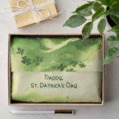 ST. PATRICK'S DAY MOON LADY, IRISH BIER, KLEEBLATT SEIDENPAPIER (Geschenk)