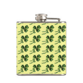 ST PATRICK'S DAY MOON LADY MIT KLEEBLATTS Monogram Flachmann (Rückseite)