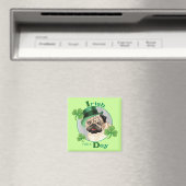St. Patrick's Day Mops Magnet (In Situ (Geschirrspüler))
