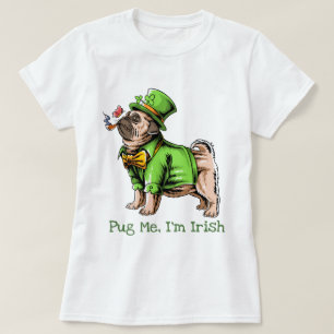 St. Patrick's Day Mops T-Shirt