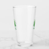 St. Patrick's Day Motif Glas (Rechts)