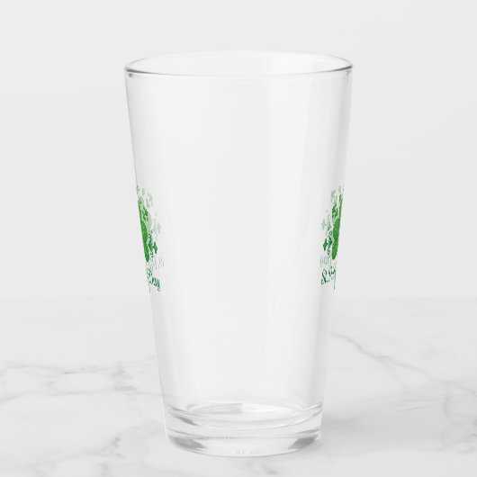 St. Patrick's Day Motif Glas (Rechts)