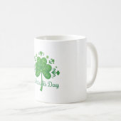 St. Patrick's Day Motif Kaffeetasse (VorderseiteRechts)