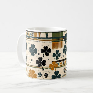 St. Patrick's Day Motifs Kaffeetasse