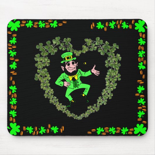 St. Patrick's Day Mouse Pad Mousepad (Vorne)