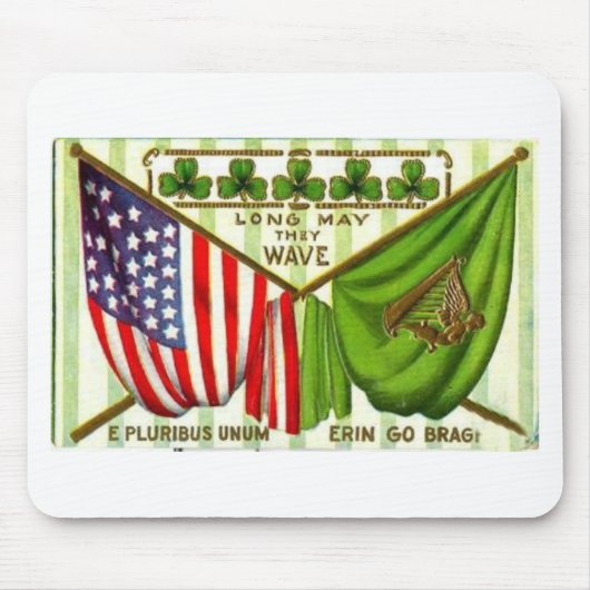 St. Patrick's Day Mousepad (Vorne)
