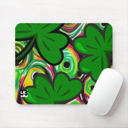 St. Patrick's Day Mousepad (Mit Mouse)